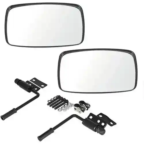 Mirror Kit - 7" x 12" Mirrors Right Hand and Left Hand fits Kubota RTV1100 RTV1100MK