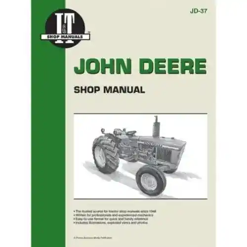 I&T Shop Manual fits John Deere 1020 1520 1530 2020 2030 2020