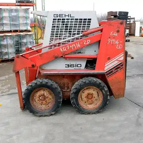 Used Gehl 3610 Skid Steer Loader Parts
