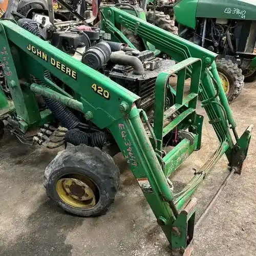 Used John Deere 420 Loader / Backhoe Attachments Parts