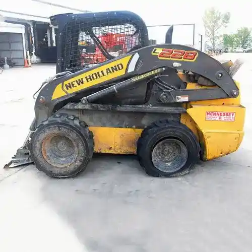 Used New Holland L228 Skid Steer Loader Parts