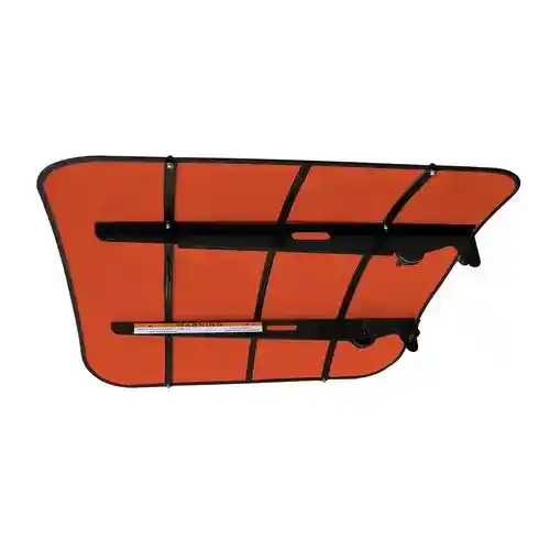 Red Rooster® Tractor & Mower Sun Shade Canopy - ROPS MT - 44"x44" - Orange