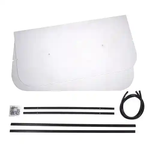 Red Rooster® Tractor & Mower Sun Shade Canopy - Top Only - 44"x44" - White