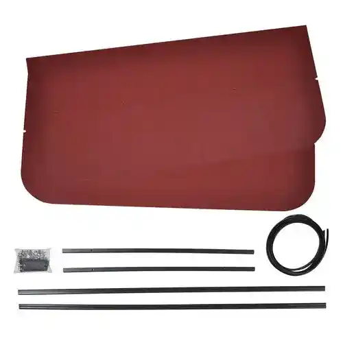 Red Rooster® Tractor & Mower Sun Shade Canopy - Top Only - 48"x52" - Red