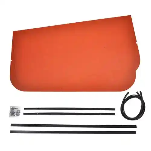 Red Rooster® Tractor & Mower Sun Shade Canopy - Top Only - 44"x44" - Orange
