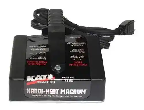 Kat's Handi-Heat Magnum Magnetic Heater 3" x 5" 300 Watt 120V fits Universal BR1160