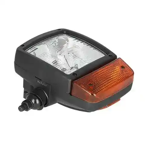 Hella - Headlight Assembly 12V Halogen - Left Hand fits John Deere 9120 9220 9230 9320 9320T 9330 9420 9420T 9430 9520 9520T 9620 9620T 9460RT AZ54038
