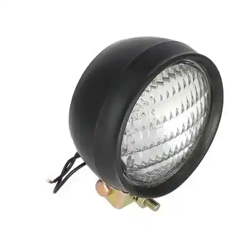 Sealed Beam Utility Lamp - 12V Round Rubberized Body