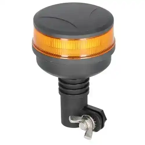 LED Beacon Light - 6 Function DIN Stem Mount Flat Top