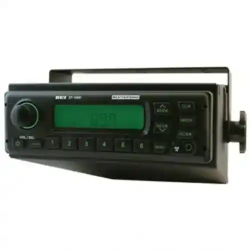 REI Radio ST-1050 12 Volt AM/FM/WB/AUX Single Speaker Roof Mount