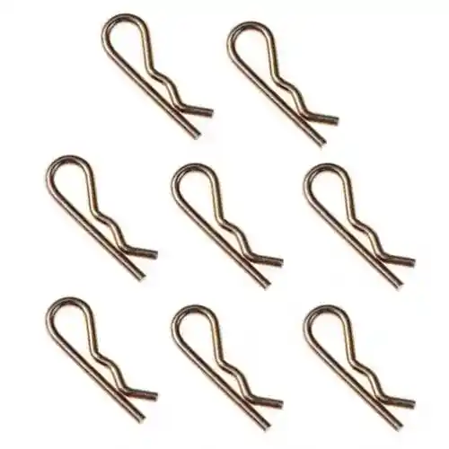 Hitch Pin Clips .125" x 2-1/16" 8 Pack