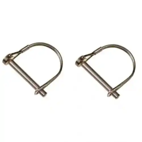 Wirelock Pin 3/8" x 2-1/4" x 2-5/8" Round Lock 2 Pack