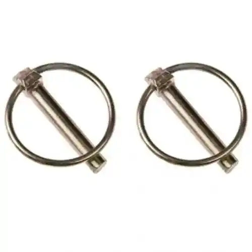Lynch Pin 7/16" 1-1/2" Usable Length 2 Pack fits 3-Point Hitch & Ag Hardware 810285M92 810285V92 DKLP91 HLP11 LP11E K210316 P791 PM02702 PN07