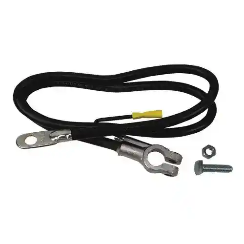 Battery Cable - 38" - Black 4 Gauge fits Ford 2000 2110 2120 2600 3000 3600 3610 3910 4110 4600 4610 5000 5600 5610 6600 6610 7610 7710 C7NN14301C
