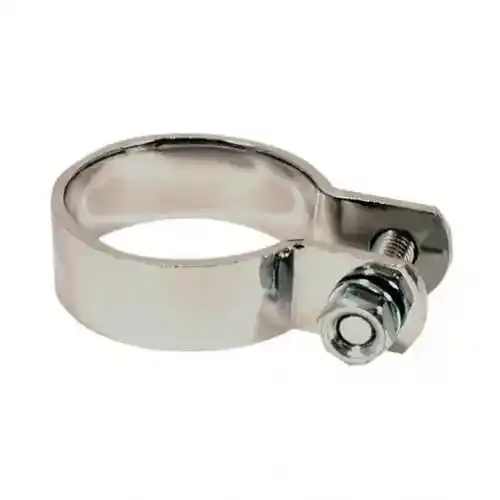 Muffler Clamp - 1-5/8" 1 Bolt Chrome Plated