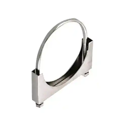 Muffler Clamp - 3-1/2" 2 Bolt Chrome Plated