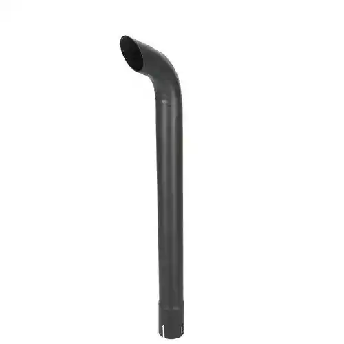 Exhaust Stack - 1-3/4" x 24" Curved Black fits Kubota L185 L235 L275 L285 L295 L305 L345 L2050 L2350