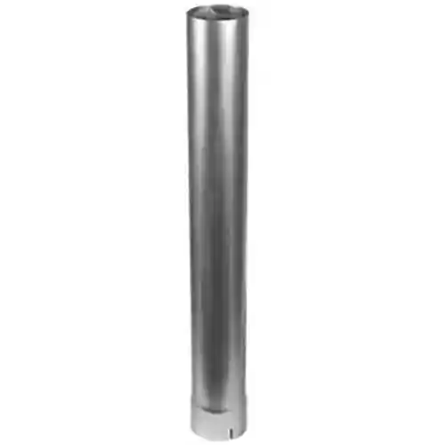 Exhaust Stack - 5" x 12" Straight Chrome