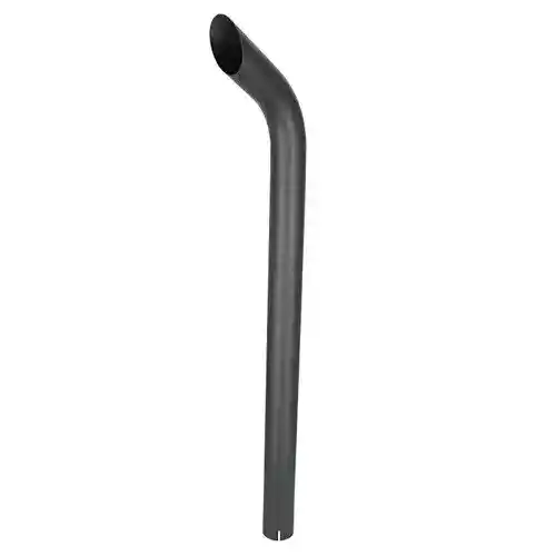 Exhaust Stack - 2-15/16" X 48" Curved Black fits John Deere 3010 3020 4020 4230 4010 fits International 666 706 756 766 806 856 1468 1568 fits Oliver
