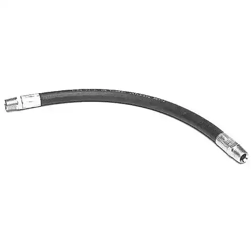 Hydraulic Hose 24" x 3/8" with 3/8" NPT Rigid Male Ends fits Hydraulics 45A324 45A3242 61C24 62C24 H312M24 H31-2M-24 H3222M24 H32-2M-24 NP24
