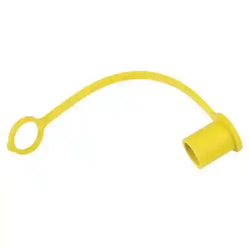 Parker Hydraulic Dust Cap Yellow Rubber fits Case BRP-5209-4M-YE