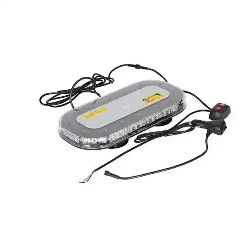 LED Warning Light Assembly - Amber Flashing Multi Function Magnetic Mount