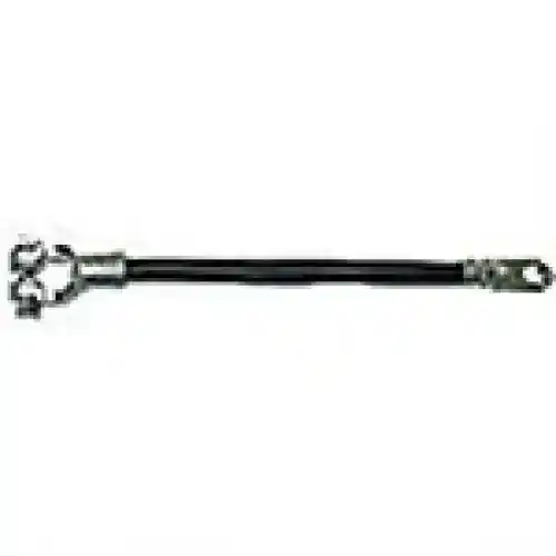 Battery Cable - 15" - Black 4 Gauge