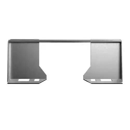 Quick Attach Coupler Weld-On Universal Cutout Mounting Plate 1/2" Thick fits John Deere fits New Holland fits Case fits International