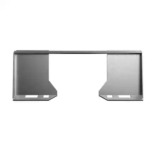 Quick Attach Coupler Weld-On Universal Cutout Mounting Plate 3/8" Thick fits John Deere fits New Holland fits Case fits International